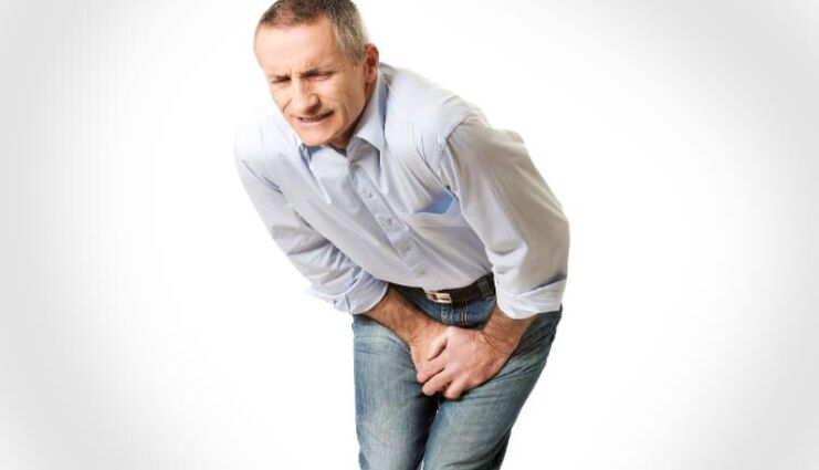 Acute prostatitis manifests itself as severe pain in the perineum in a man. 