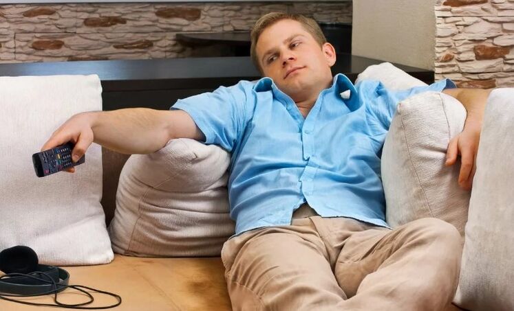 The sedentary lifestyle is the cause of prostatitis