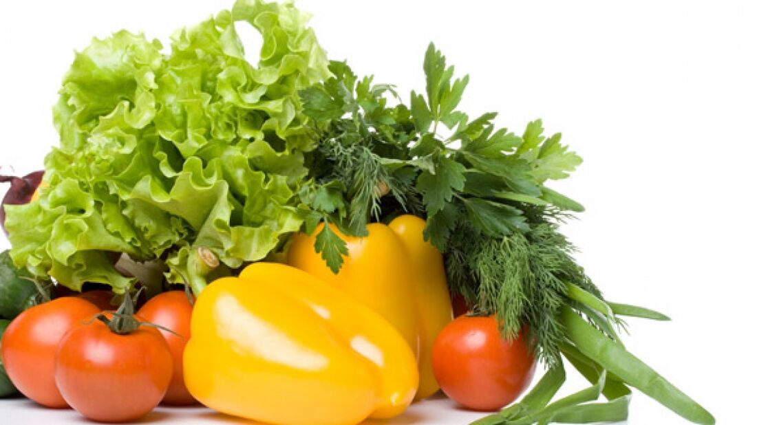 vegetables during prostatitis treatment
