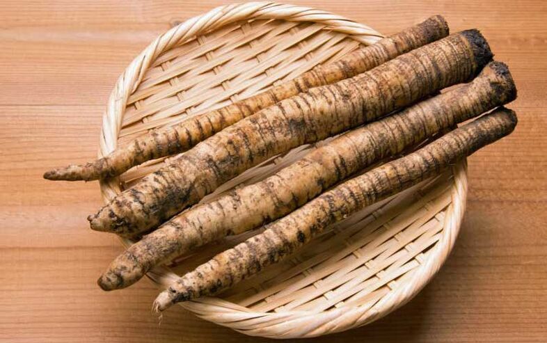 Horseradish root for the treatment of prostatitis. 