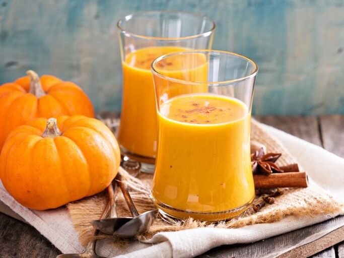Pumpkin juice in the treatment of prostatitis